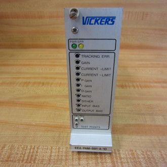 Vickers Eaton EEA-PAM-591-A-10 Power Amplifier Card 884956