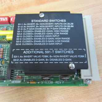 Vickers Eaton EEA-PAM-591-A-10 Power Amplifier Card 884956