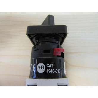 Allen Bradley 194C-C10-4521 Rotary Switch - Used