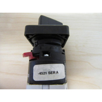 Allen Bradley 194C-C10-4521 Rotary Switch - Used