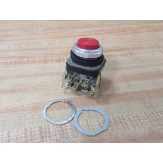 Allen Bradley 800T-B6A Push Button 800TB6A Series T w800T-XA