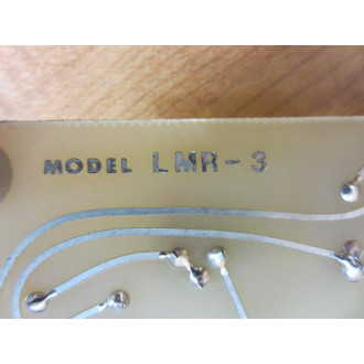 ESI B82009 Linear Master Reference Bd LMR-3 WRelays - Used