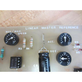 ESI B82009 Linear Master Reference Bd LMR-3 WRelays - Used