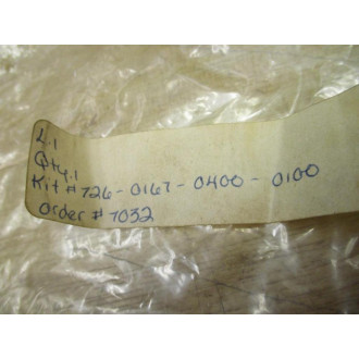 Sheffer 726-0167-0400-0100 Air Cylinder Seal Kit 726016704000100 - New No Box
