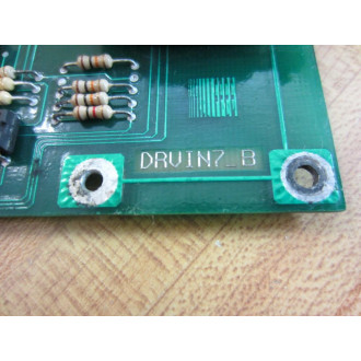 DRVIN7 Circuit Board DRVIN7B WScrew Terminals - Used