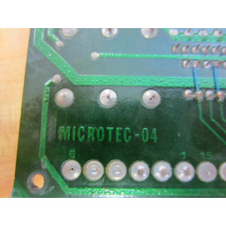 Microtec MICROTEC-04 Circuit Board MICROTEC04 - Used