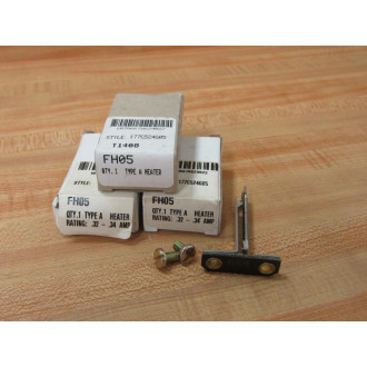 Cutler Hammer FH05 Eaton Overload Heater 177C524G05 (Pack of 3)