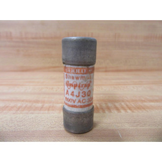 Gould Shawmut Ferraz A4J30 Mersen Amp-Trap Fuse (Pack of 7) - Used