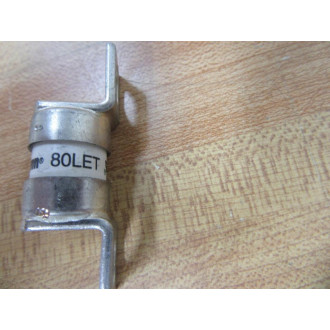 Bussmann 80LET Buss Eaton Semiconductor Fuse (Pack of 2) - Used