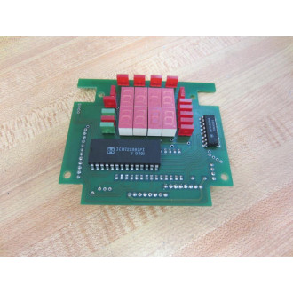 Partlow MIC 8200 Controller MIC8200 04616202 Display Card Only - Used