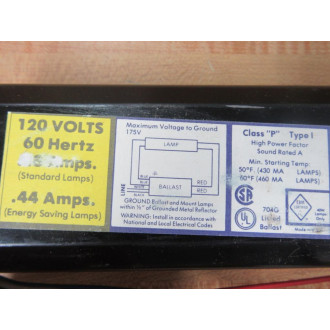 Advance HM-140-TP Rapid Start Ballast HM-140-4-TP