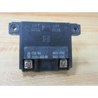 Square D 31041-400-60 Magnet Coil 09313 WO Metal Clip