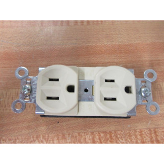 Pass & Seymour PT5262-I Plug Tail Duplex Receptacle PT5262I (Pack of 10)