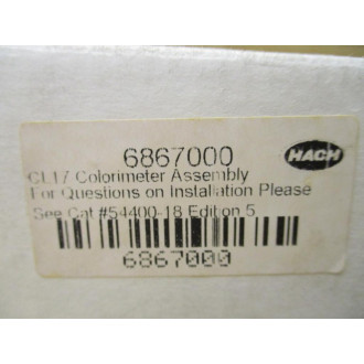 Hach 6867000 Chlorine Colorimeter For CL17