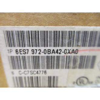 Siemens 6ES7 972-0BA42-0XA0 Simatic Bus Connector 6ES79720BA420XA0