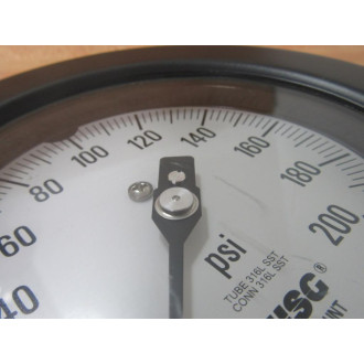 Ametek 150027X Process Gauge 14" Back Mount - New No Box