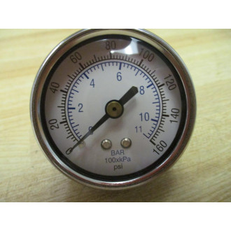 Bond Fluidaire 10-013-204 Pressure Gauge 10013204