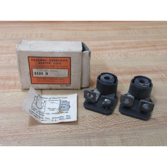 Cutler Hammer 9586 H 1358B Eaton Overload Heater Coil 9586H1358B (Pack of 2)