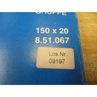 Maxos 8.51.067 DIN 7080-10 Safety Sight Glass 09197