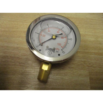 Winters PFQ800 Pressure Gauge