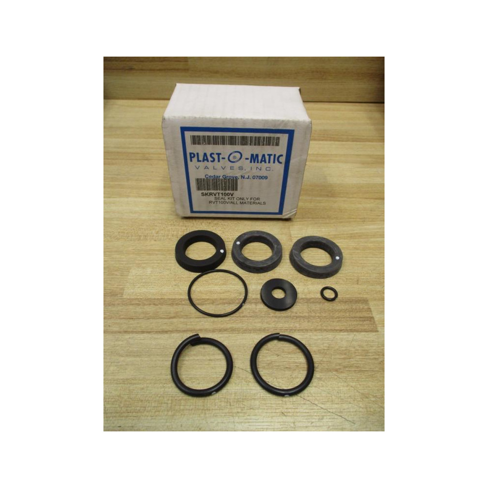 Plast-O-Matic Valves SKRVT100V Seal Kit