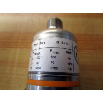 IFM PA9020 Pressure Transmitter - New No Box