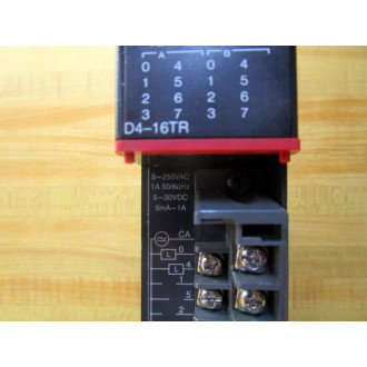 Automation Direct D4-16TR Output Module D416TR WO Front Cover - Used