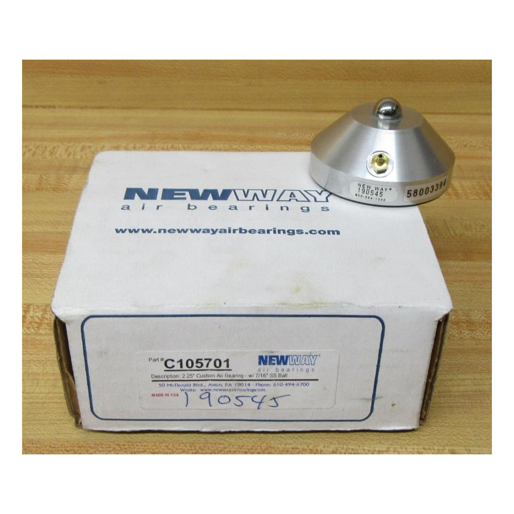 New Way Air Bearings C105701 Air Bearing New Way Air Bearings C105701 Air Bearing