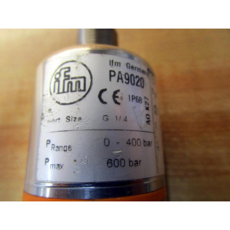 IFM PA9020 Pressure Transmitter - Used