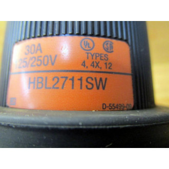 Hubbell HBL2711SW Twist Lock Plug - New No Box