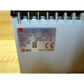 SMC EX120-SMJ1 Serial Interface Unit EX120SMJ1 - Used