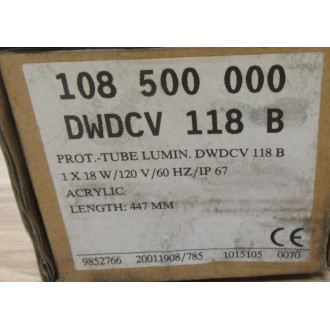 Waldmann 108-500-000 Fluorescent Lighting Fixture DWDCV-118 B