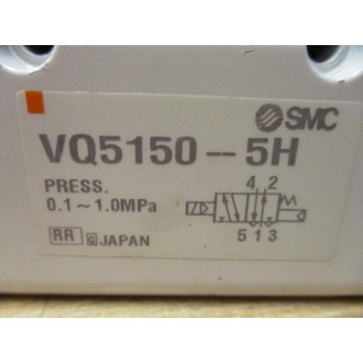SMC VQ5150-5H Valve VQ51505H - Used