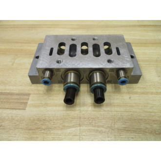 Festo VDMA 24345-A-3 Valve Sub-Base VDMA24345A3 - Used