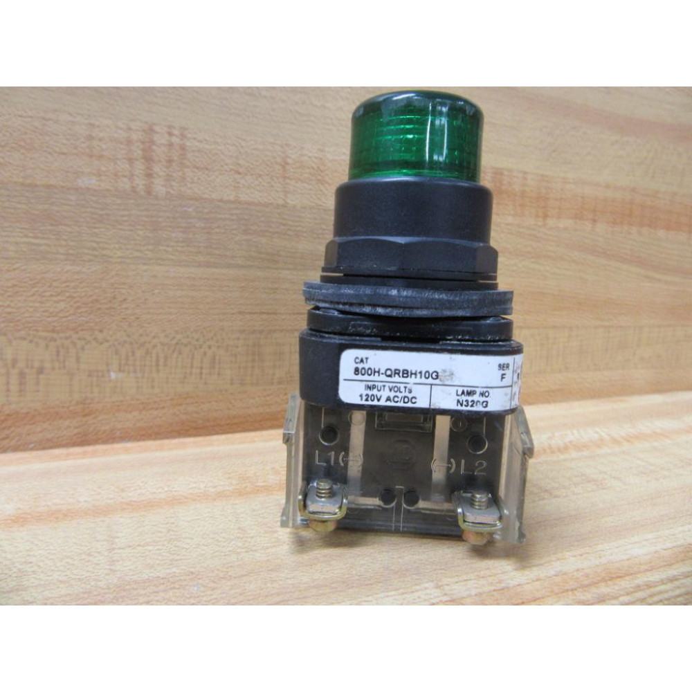 Allen Bradley 800H-QRBH10G Push Button 800HQRBH10G - Used Allen Bradley 800H-QRBH10G Push Button 800HQRBH10G - Used