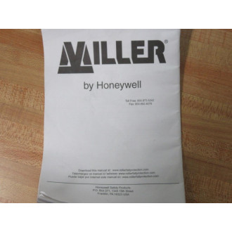 Miller P950SMGN Honeywell Full Body Harness 3PRW7