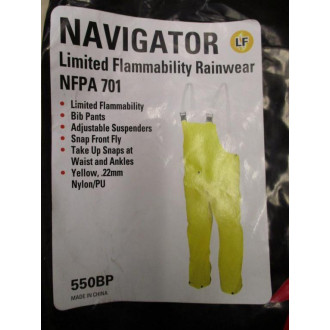 River City Garments 550BPL Navigator Limited Flammibility Rainwear