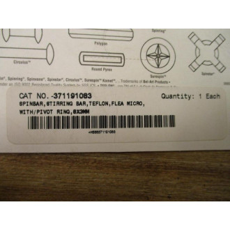Bel-Art Products 371191083 Spinbar Stirring Bar (Pack of 3)