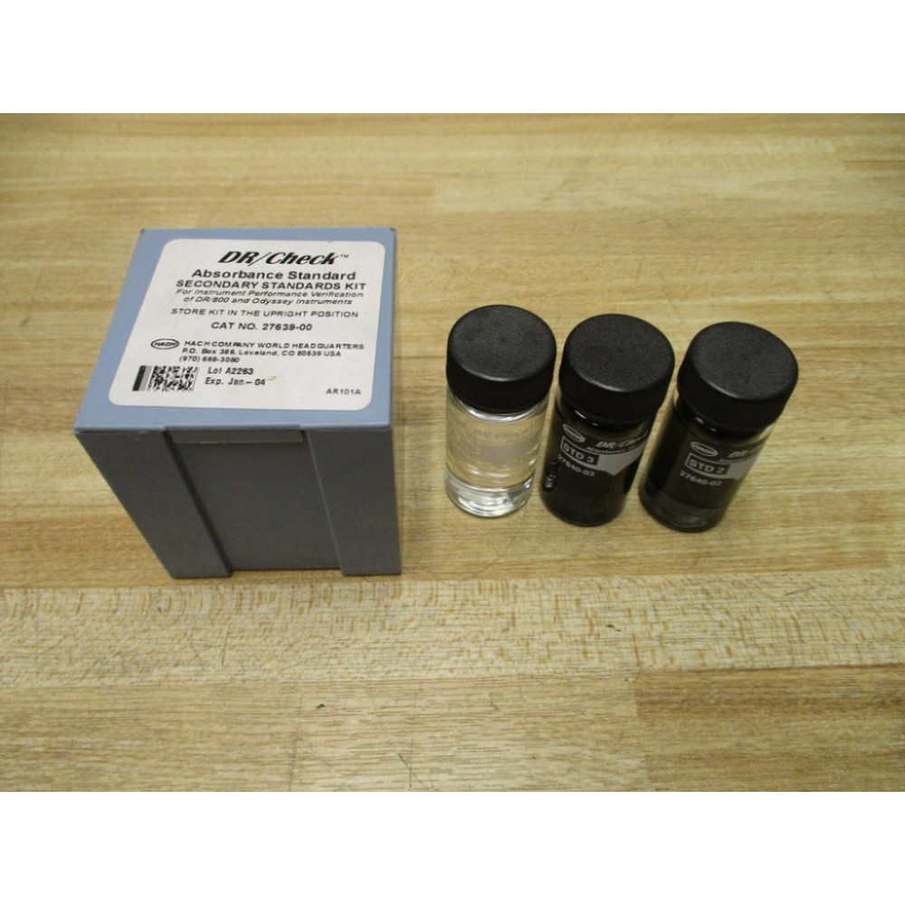 DRCheck 27639-00 Secondary Standards Kit 2763900