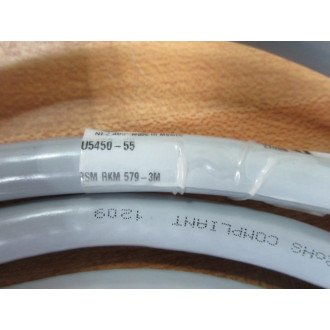 Turck RSM RKM 579-3M MiniFast Cordset U5450-55