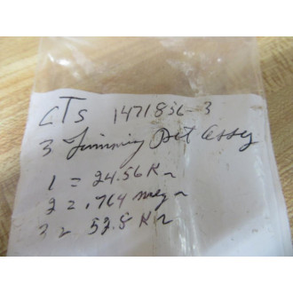 RCA 137 7427 Resistor 1471856-3 - New No Box