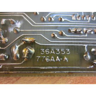 General Electric 193X262AAG01 GE Gate Control Bd 36A363777AAA - Used