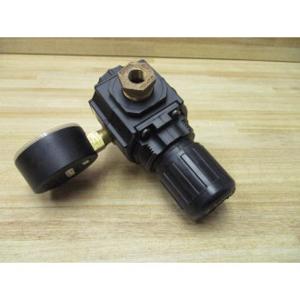 Norgren R73G-4AK-RMG Pressure Regulator R73G4AKRMG W Pressure Gauge - Used