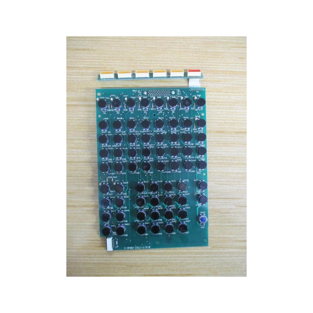 Okuma C-9402-1511-23-0 CNC Control Board C9402-1511-13-0 Missing 1 Cap - Used