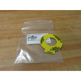 Allen Bradley D7-15YB112 Legend Plate D715YB112 (Pack of 6)