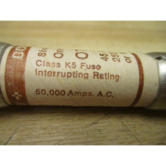 Gould Shawmut Ferraz Trionic OT45 One-Time Fuse 0T45 Tested (Pack of 7)