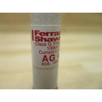 Mersen Ferraz Shawmut AG40 Amp-Trap Fuse Tested (Pack of 4)