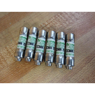 Littelfuse CCMR-25 Fuse Cross Ref 486K60, CCMR025 Tested (Pack of 5) - New No Box