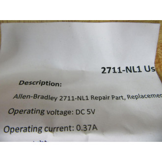 Allen Bradley 2711-NL1 Backlight Lamp 77131-055-02 LED
