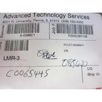 Moore LMR-3 Linear Master Reference Bd B83009 RS05230108 - Refurbished